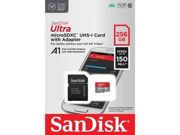 Veiling - SanDisk Ultra 256GB MicroSDXC Geheugenkaart beschikbaar voor biedingen