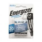 AAA L92 Energizer Ultimate Lithium 1250mAh 1.5V 1x Blister, Audio, Tv en Foto, Accu's en Batterijen, Nieuw, Verzenden
