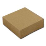 Taartdoos 15x15x5cm. Kraft 3st, Verzenden, Nieuw