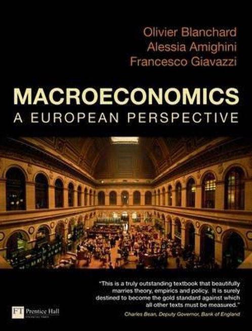 Macroeconomics a European Perspective, 9780273728009, Boeken, Studieboeken en Cursussen, Zo goed als nieuw, Verzenden