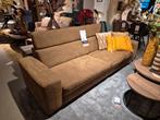 Telise 4 zitsbank stof bronze - Pronto Wonen, Nieuw, 75 tot 100 cm, Ophalen of Verzenden, Rechte bank
