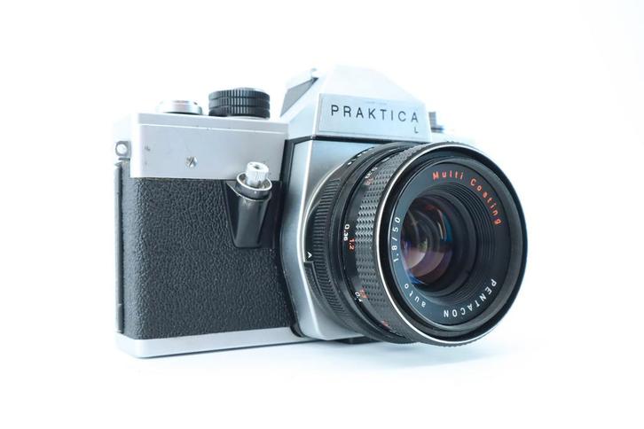 Praktica L + Pentacon 50mm f/1.8, Audio, Tv en Foto, Fotocamera's Analoog, Nieuw, Ophalen of Verzenden