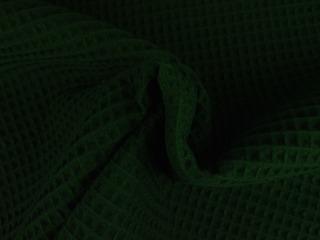 Wafelstof – Donkergroen, Hobby en Vrije tijd, Stoffen en Lappen, 120 cm of meer, 200 cm of meer, Groen, Nieuw, Katoen, Ophalen of Verzenden