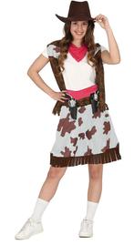 Cowgirl Kostuum Kind 14/16 jaar, Verzenden, Nieuw