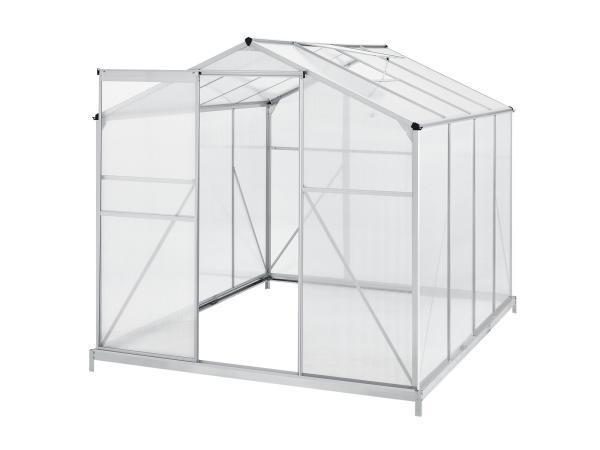 Veiling - Aluminium Broeikas / Kweekkas- kweekkas - 4,75m², Tuin en Terras, Kassen, Nieuw