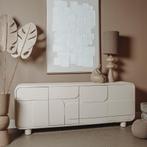 *WOONWINKEL* Tower Living Alviano Beige Dressoir Organisch 2, Verzenden, Nieuw