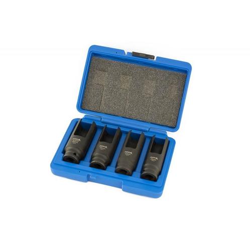 Diesel Injector Doppen Set - Common Rail - 4 Delig - Injecto, Auto diversen, Autogereedschap, Nieuw, Ophalen of Verzenden