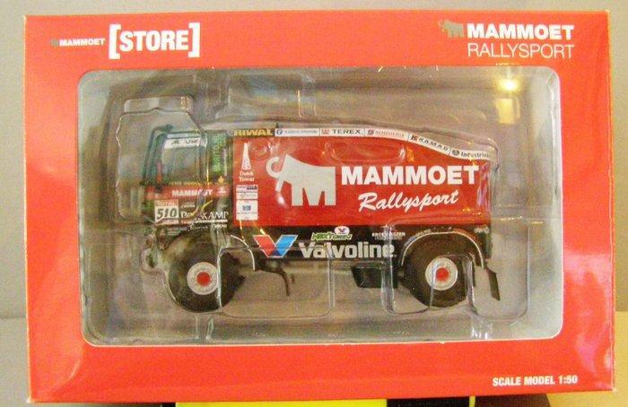 WSI 1:50 - Model vrachtwagen - Parijs-Dakar Truck Mammoet, Hobby en Vrije tijd, Modelauto's | 1:5 tot 1:12