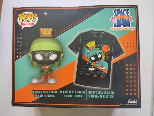 Funko - Funko Pop Space Jam - Marvin the Martian + T-shirt, Antiek en Kunst, Antiek | Speelgoed