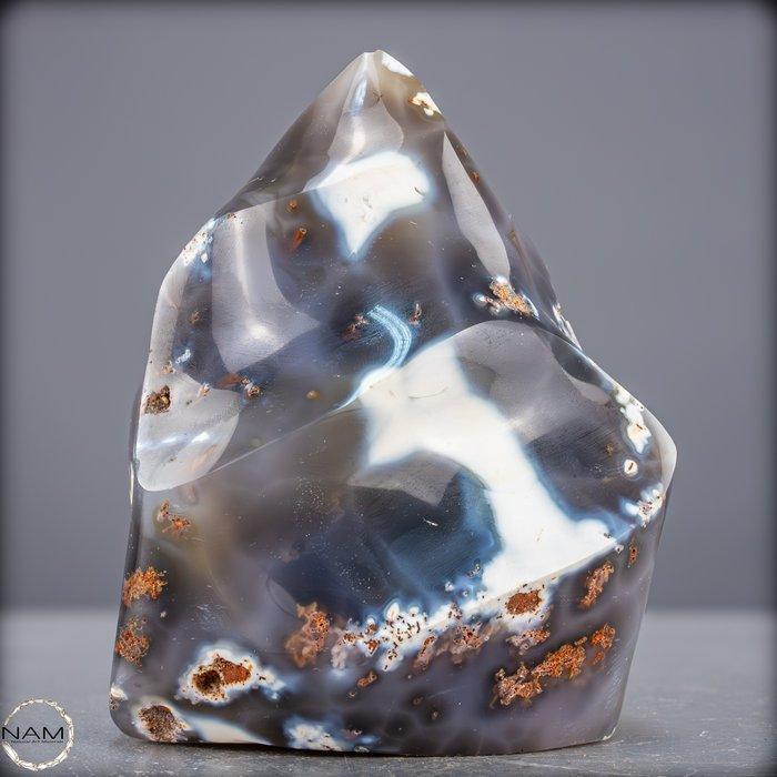 Unieke Orca Achat Flamme Krachtig, mystiek en natuurlijk, Verzamelen, Mineralen en Fossielen