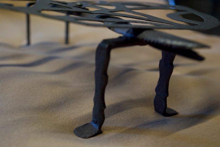 Openhaard accessoire - Staal, Antiek en Kunst, Antiek | Overige Antiek