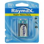 Raymax Zink batterij - 9V - 6LF22 - per stuk (9V Blokken), Audio, Tv en Foto, Accu's en Batterijen, Ophalen of Verzenden, Nieuw
