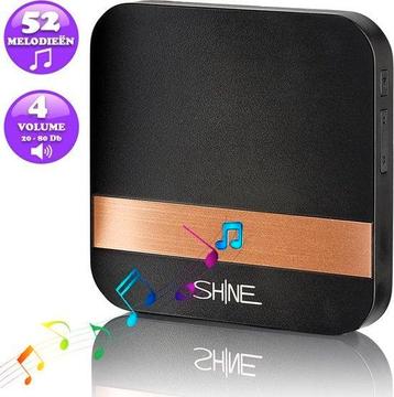 Tweedekans | SHINE Gong Video deurbel - Chime t.b.v. Maxi, beschikbaar voor biedingen
