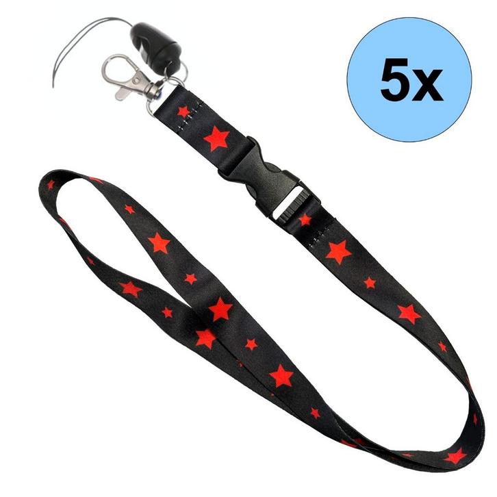 Fako Bijoux - Keycord Print - Lanyard - Sleutelkoord -, Verzamelen, Sleutelhangers, Verzenden