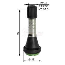 Alligator Tubeless ventiel TR414 CVV-47 (Auto, Ventielen), Auto diversen, Overige Auto diversen, Verzenden