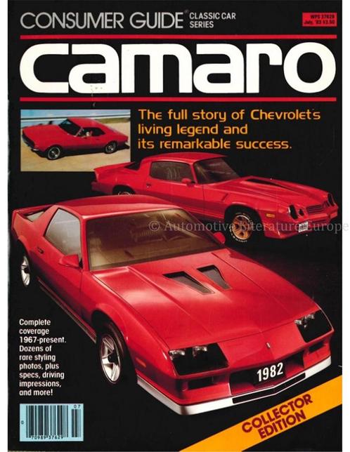 CAMARO, CONSUMER GUIDE CLASSIC CAR SERIES, Boeken, Auto's | Boeken, Chevrolet