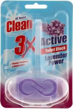AT HOME LAVENDER TOILETBLOK PAK 40 GRAM, Verzenden, Nieuw