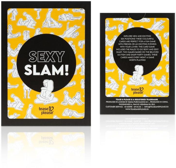 Tease & Please - Sexy Slam | Tease & Please - Erotische, Hobby en Vrije tijd, Gezelschapsspellen | Bordspellen, Nieuw, Verzenden
