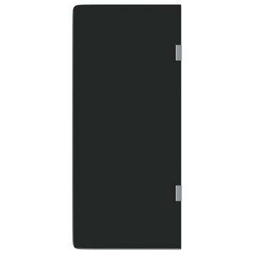 Urinoirschot 90x40 Zwart Glas - Retourdeal - 42% Korting! beschikbaar voor biedingen