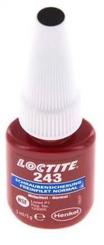 Loctite 243 Blau 5 Ml Draadlockmiddel, Doe-het-zelf en Verbouw, Overige Doe-het-zelf en Verbouw, Verzenden, Nieuw