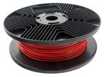 Staalkabel 2/3mm rood 100m geplastificeerd, Verzenden, Nieuw