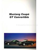 1995 FORD MUSTANG BROCHURE NEDERLANDS, Boeken, Auto's | Folders en Tijdschriften, Nieuw, Author