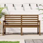 vidaXL Tuinbank 159,5x48x91,5 cm massief grenenhout, Tuin en Terras, Tuinbanken, Verzenden, Nieuw