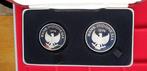 Indonesië. 2000 / 5000 Rupiah 1974 Coffret avec 2 pièces,