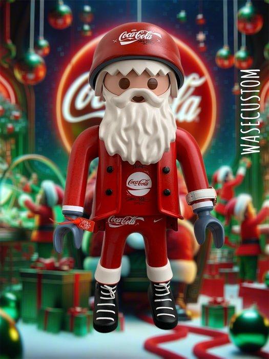 Playmobil - Playmobil XXL père Noël coca Coca custom by, Antiek en Kunst, Antiek | Overige Antiek