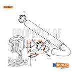 Bieden: Volvo Penta IPS exhaust bent brons -, Ophalen of Verzenden, Nieuw, Motor en Techniek, Zeilboot of Motorboot