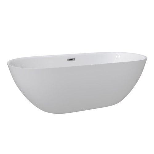 SALE - SALE - Stockholm 150 - Glans wit - Vrijstaand bad  -, Doe-het-zelf en Verbouw, Sanitair, Nieuw, Ophalen of Verzenden