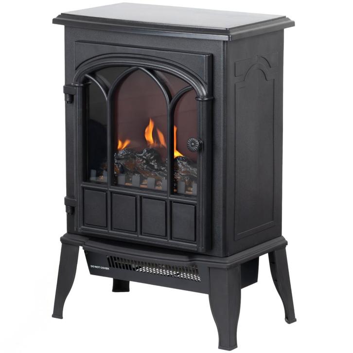 EVIQ Elektrische Sfeerhaard Vancouver - Vrijstaand, Huis en Inrichting, Haarden, Elektrische haard, Nieuw, Verzenden