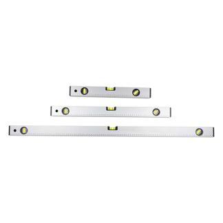 Waterpassen set | Kinzo | 40/60/100 cm (3 libellen), Doe-het-zelf en Verbouw, Gereedschap | Handgereedschap, Nieuw, Verzenden