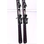 167 dames skis SALOMON TURQUOISE + Salomon L10, 160 tot 180 cm, Gebruikt, Verzenden, Salomon