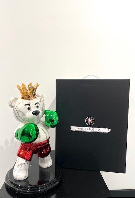 Van Apple - The Boxing Bear Gucci, Antiek en Kunst, Kunst | Schilderijen | Modern
