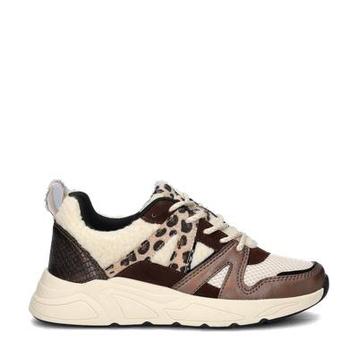Nelson lage sneakers voor dames in het Bruin beschikbaar voor biedingen