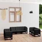 vidaXL 7-delige Loungeset met kussens massief grenenhout, Tuin en Terras, Tuinsets en Loungesets, Verzenden, Nieuw, Loungeset