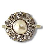 Ring - 14 karaat Geel goud, Antieke Victoriaanse natuurlijke, Sieraden, Tassen en Uiterlijk, Ringen, Nieuw