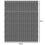 Ruhhy Grijze Microvezel Deken 160x200 cm – Warm en Zacht.., Caravans en Kamperen, Ophalen of Verzenden, Nieuw