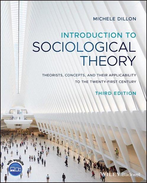 9781119410911 Introduction to Sociological Theory, Boeken, Schoolboeken, Zo goed als nieuw, Verzenden