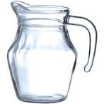 Karaf | Glas | 0.5L | Open | Per Stuk | Ø77x141(h)mm HENDI, Verzenden, Nieuw in verpakking