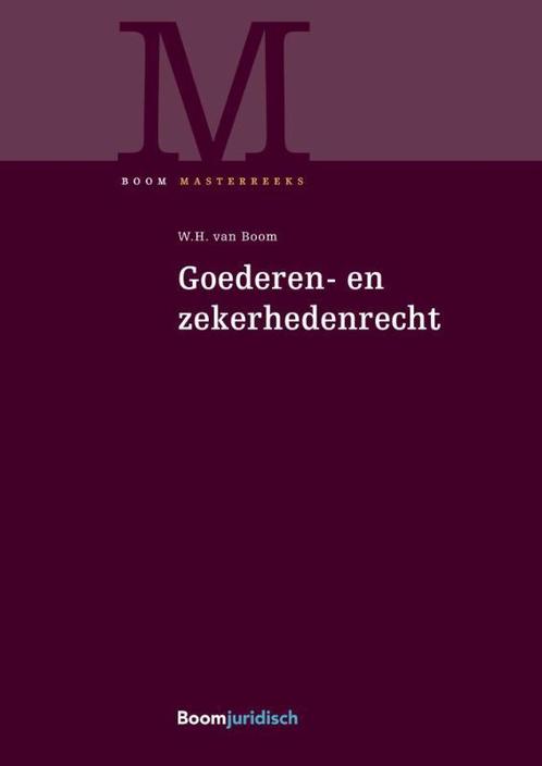Boom Juridische studieboeken - Goederen- &, 9789462126589, Boeken, Studieboeken en Cursussen, Zo goed als nieuw, Verzenden