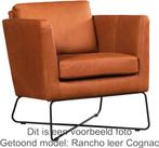 Crème leren moderne design stoel - Toledo Leer Betulla (crèm, Huis en Inrichting, Fauteuils, Nieuw, Ophalen of Verzenden, 50 tot 75 cm
