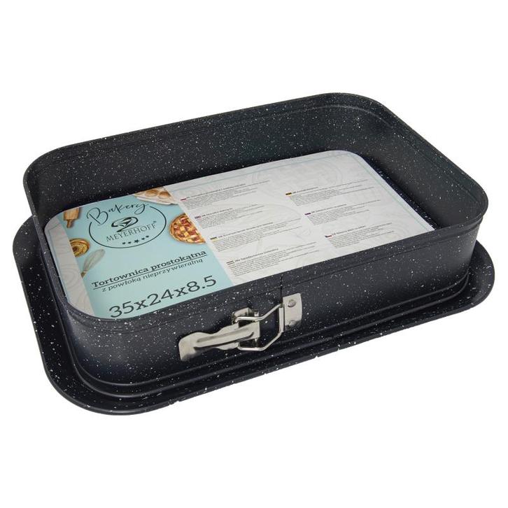 Meyerhoff Rechthoekige Springvorm 35 cm – Taart- en Bakvorm, Huis en Inrichting, Keuken | Keukenbenodigdheden, Ophalen of Verzenden