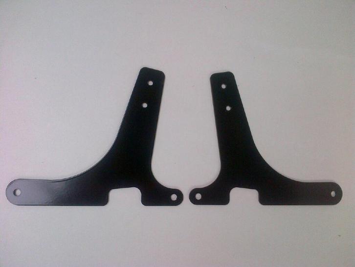 Sissybar Zijplaten compatibel met Harley Davidson Sportster, Motoren, Onderdelen | Harley-Davidson, Nieuw, Verzenden