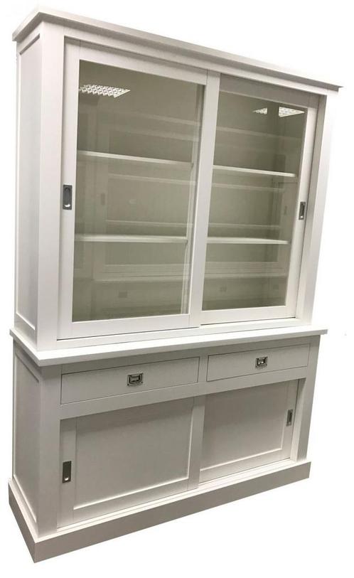 Buffetkast wit Hierden 160cm, Huis en Inrichting, Kasten | Buffetkasten, Ophalen of Verzenden