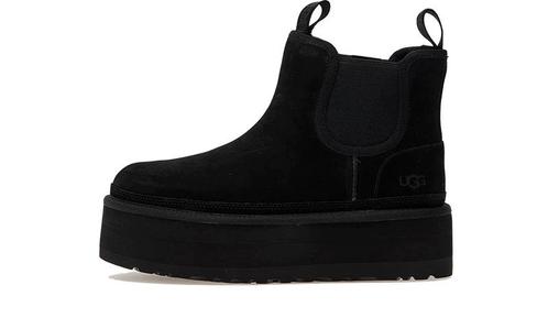 UGG Neumel Platform Chelsea Boot Black - maat 36 (Laarzen), Kleding | Dames, Schoenen, Zwart, Nieuw, Sneakers of Gympen, Verzenden