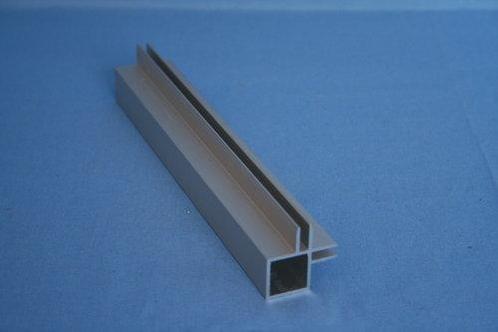 AL 4017 Aluminium geanodiseerd 20x20x1.5mm met 2 x flens 4mm, Dieren en Toebehoren, Vogels | Hokken en Kooien, Nieuw, Ophalen of Verzenden