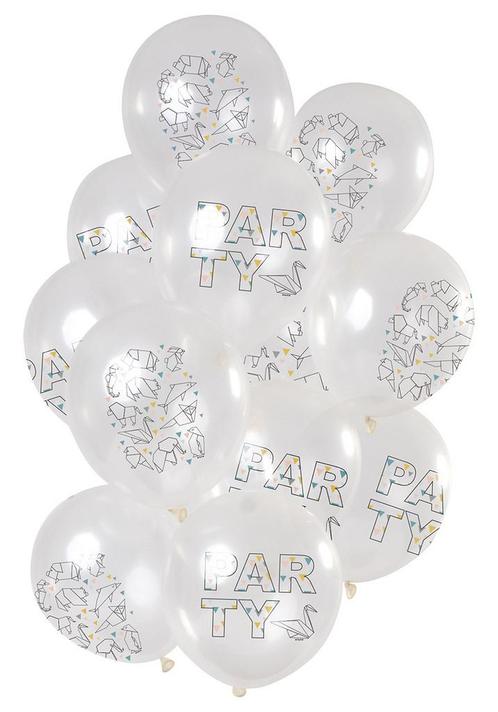 Party Ballonnen Origami 30cm 12st, Hobby en Vrije tijd, Feestartikelen, Nieuw, Verzenden