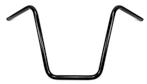 1 inch (25,4mm) Universeel Stuur Ape Hanger 38cm Zwart, Nieuw